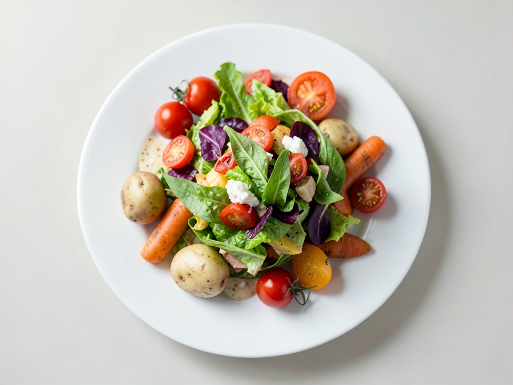 Insalata di verdure al forno