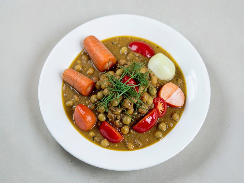 Curry al cocco in una sola pentola con citronella e ceci
