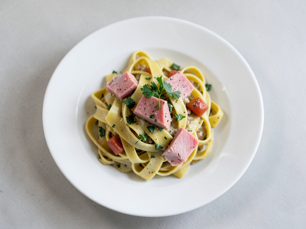 One-Pot-Pasta mit Lachs