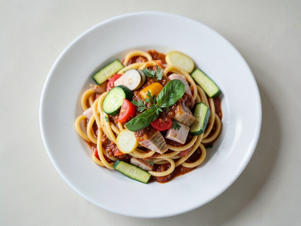 One Pot Pasta mit Thunfisch