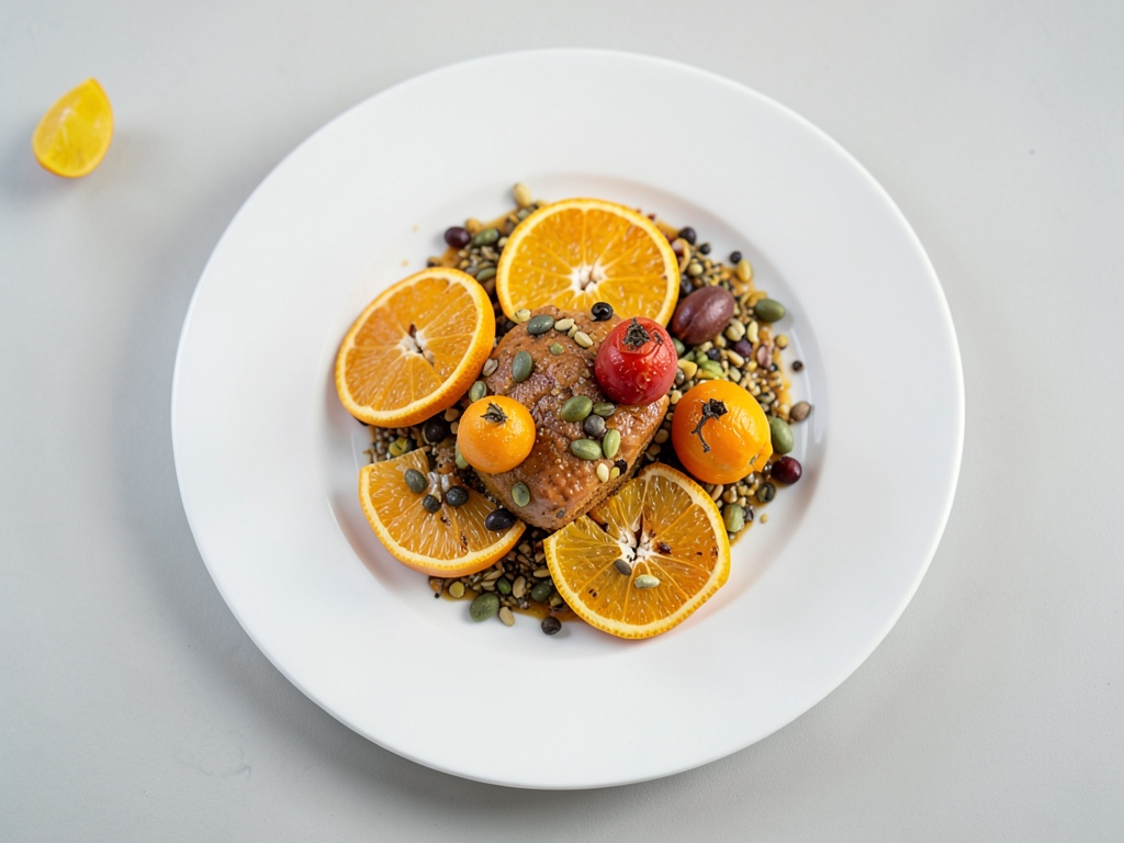 Naranja + Pistachos