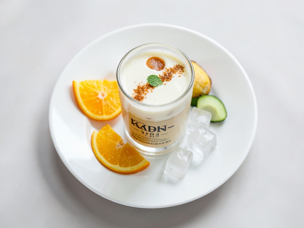Orangen-Kokos-Drink