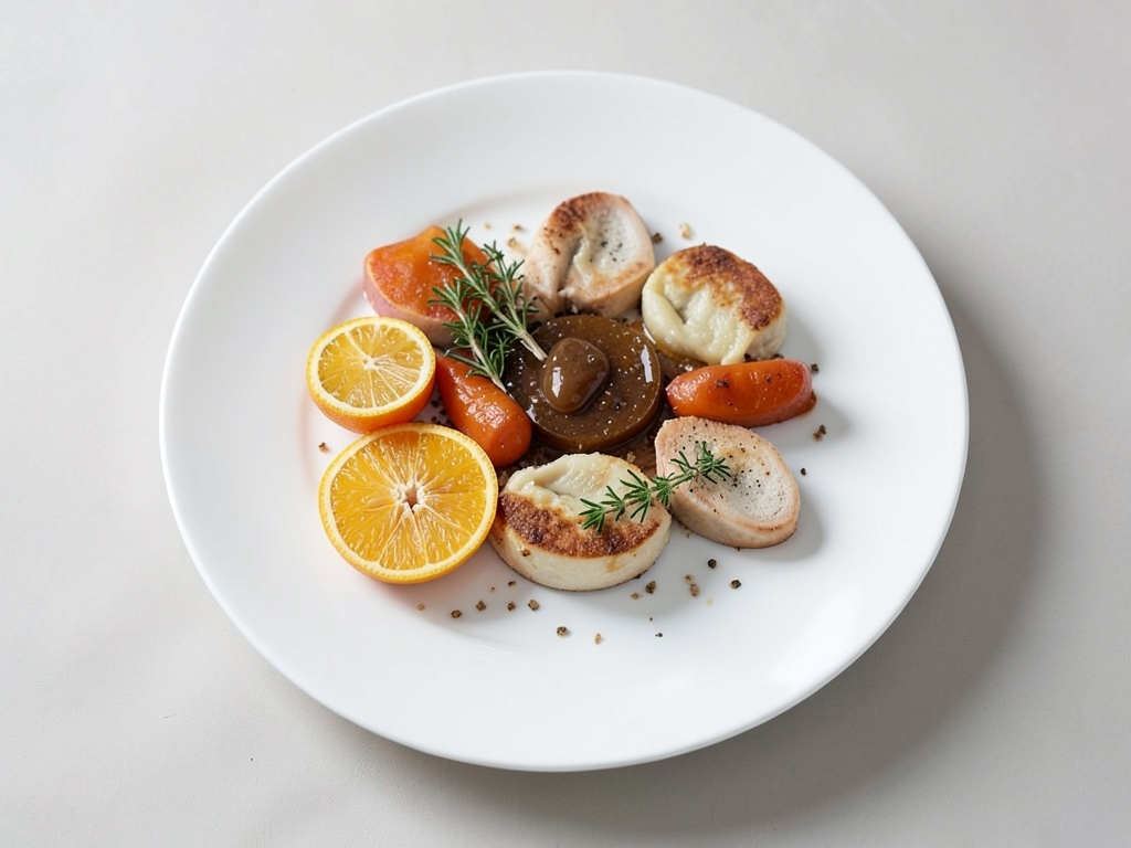 Orangen-Whisky mit Thymian