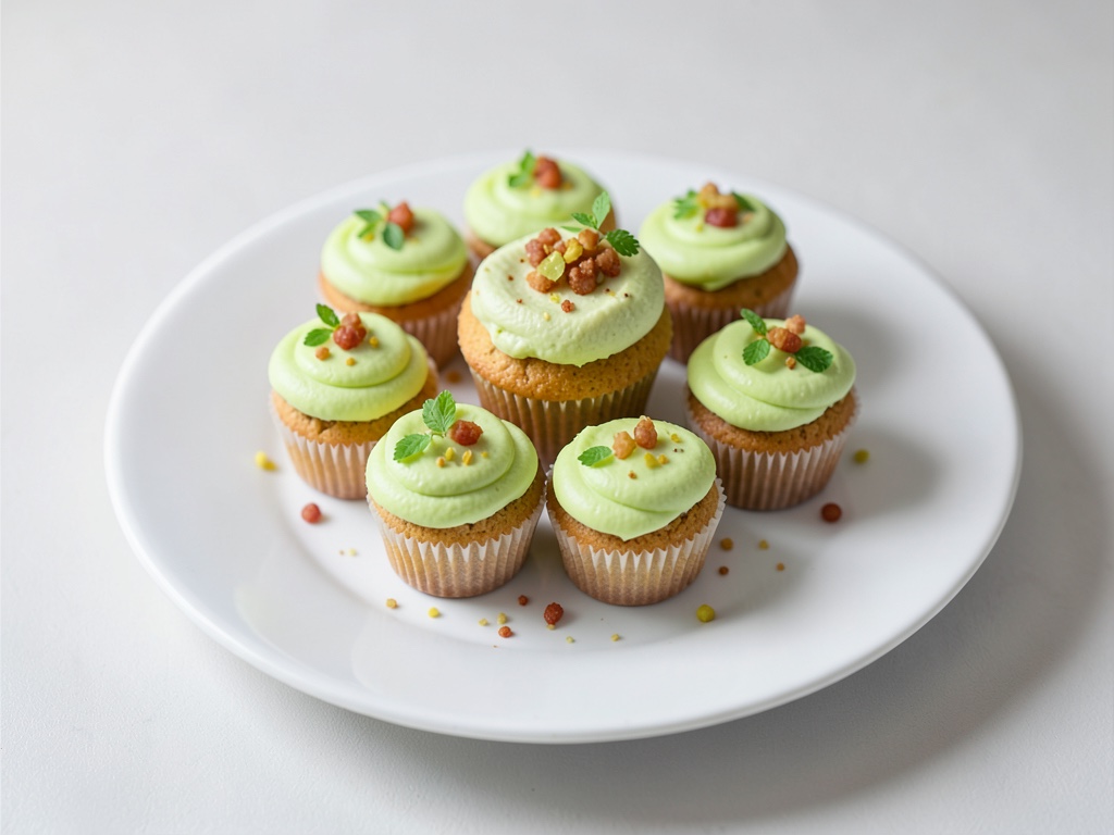 Frühlingsfrische Oster-Cupcakes mit Limetten-Buttercreme