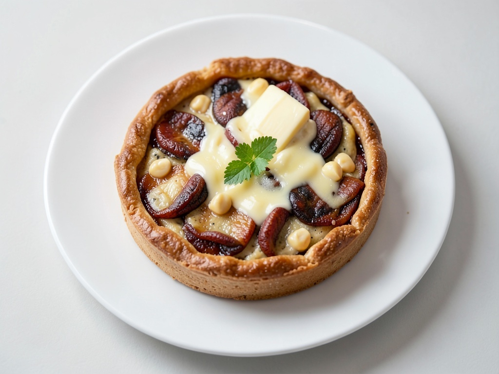 Oster-Tarte mit Brownie-Füllung