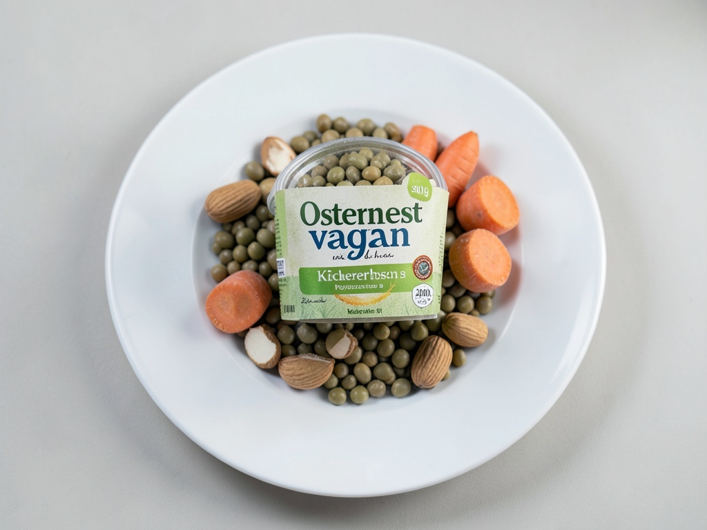 Nido di Pasqua vegano alle mandorle