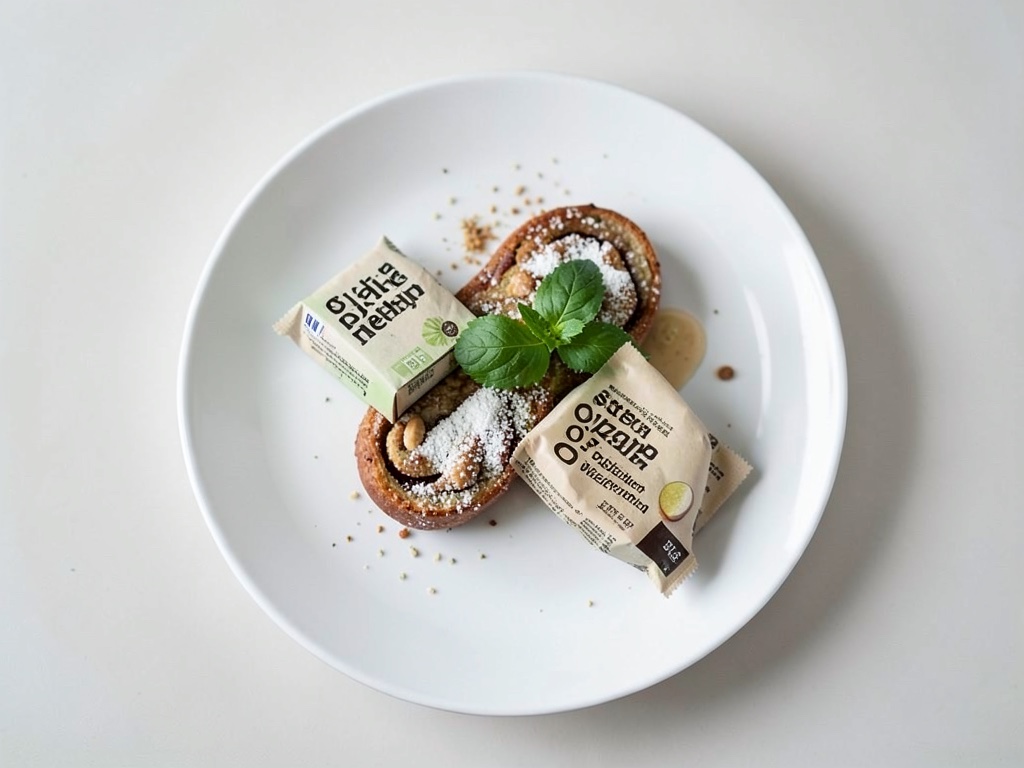 Veganes Ostergebäck als Zopf