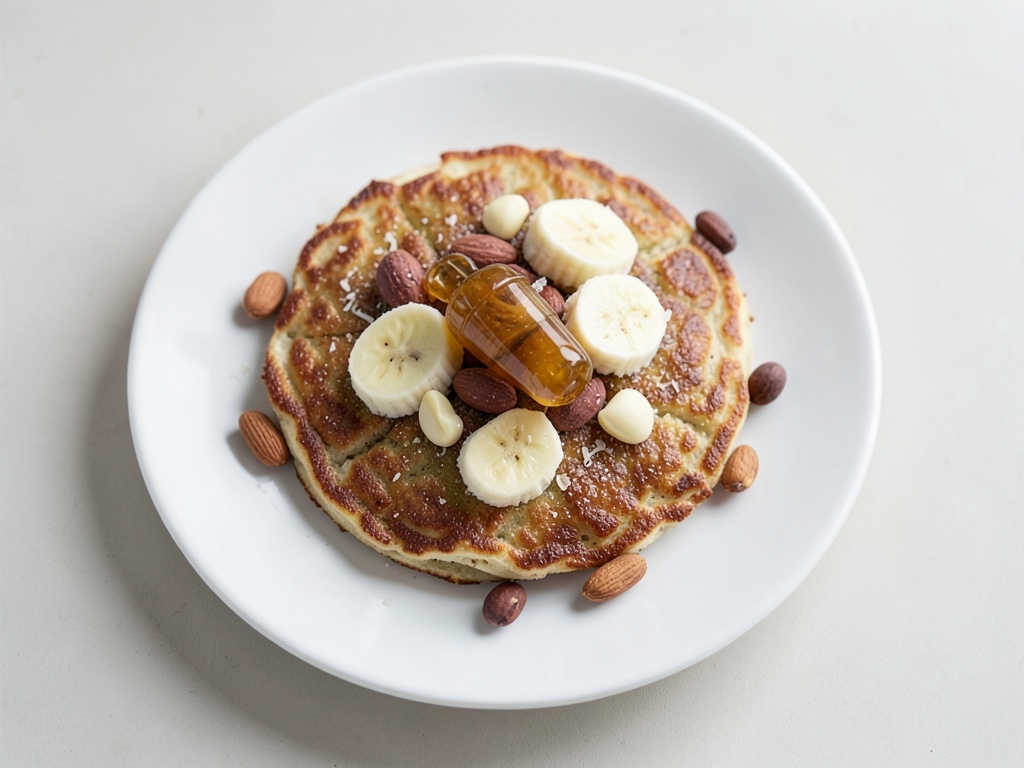 Fluffige Paleo-Bananen-Pfannkuchen