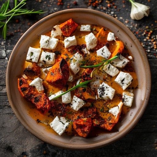Dip alla griglia a base di peperoni e feta
