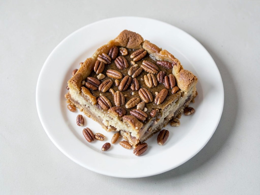 Knuspriger Pecan Pie mit Nuss-Füllung