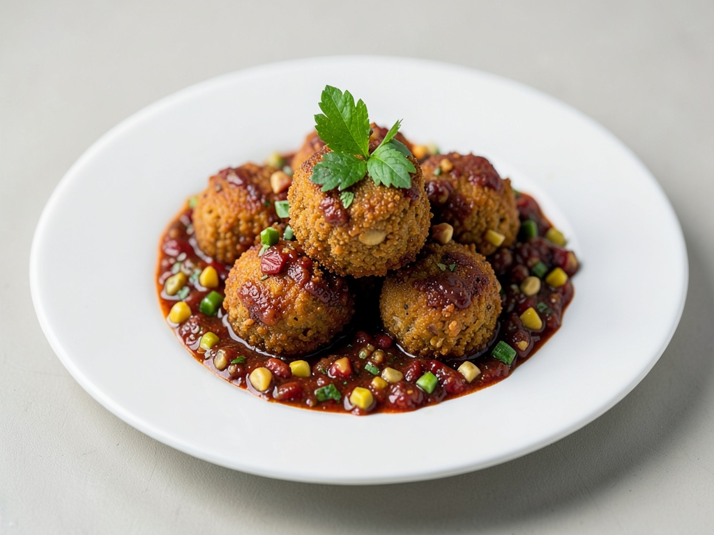 Nuggets Vemondo croustillants avec salsa Pepita maison