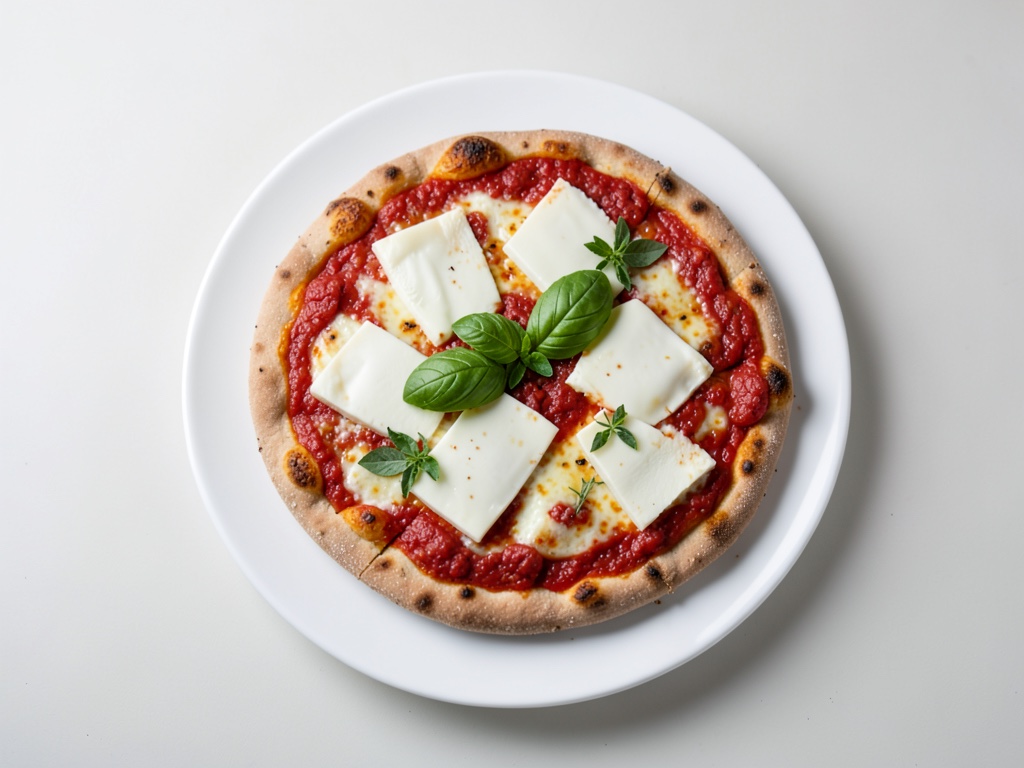 Pizza Margherita in padella