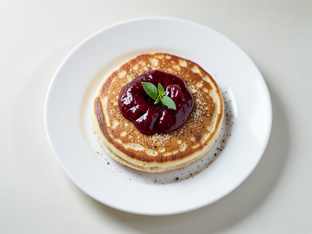Tortitas de mermelada de fresa