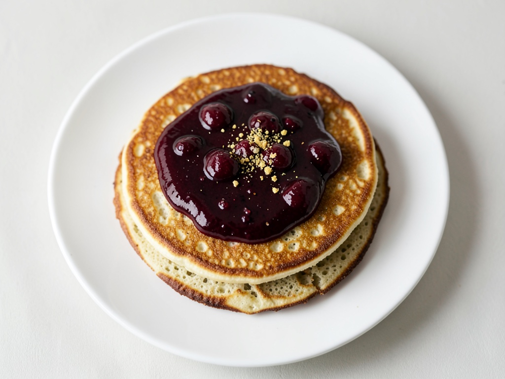Tortitas de Mermelada de Arándanos