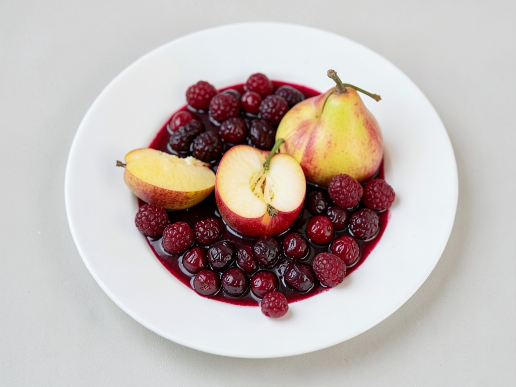 Pfirsich-Marmelade mit Cranberries