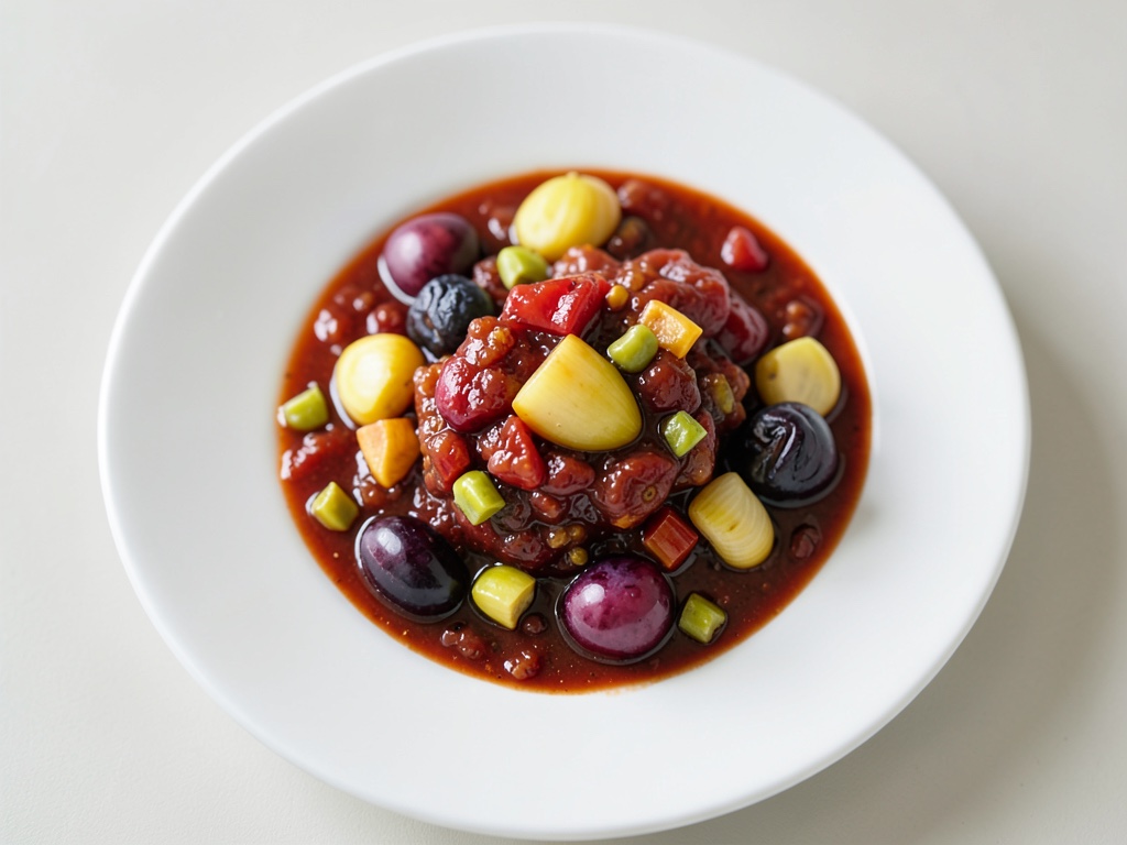 Chutney di prugne e pere