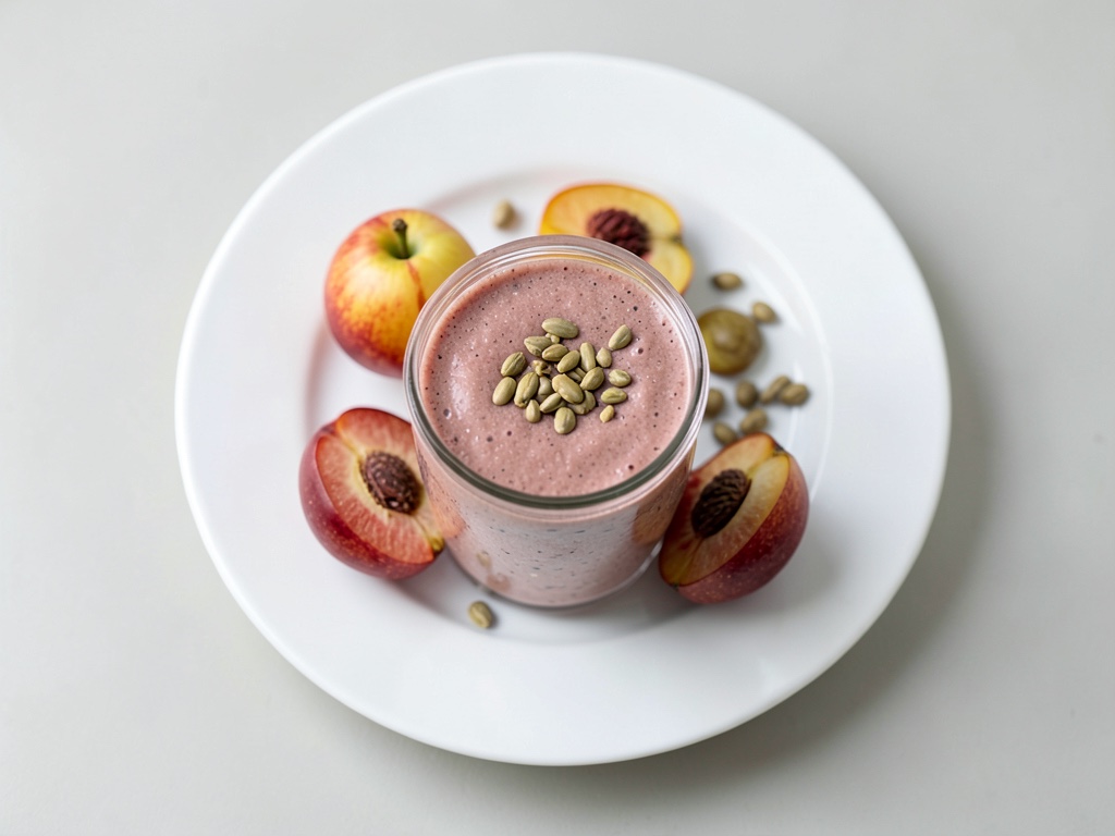Pflaumen-Birnen-Smoothie