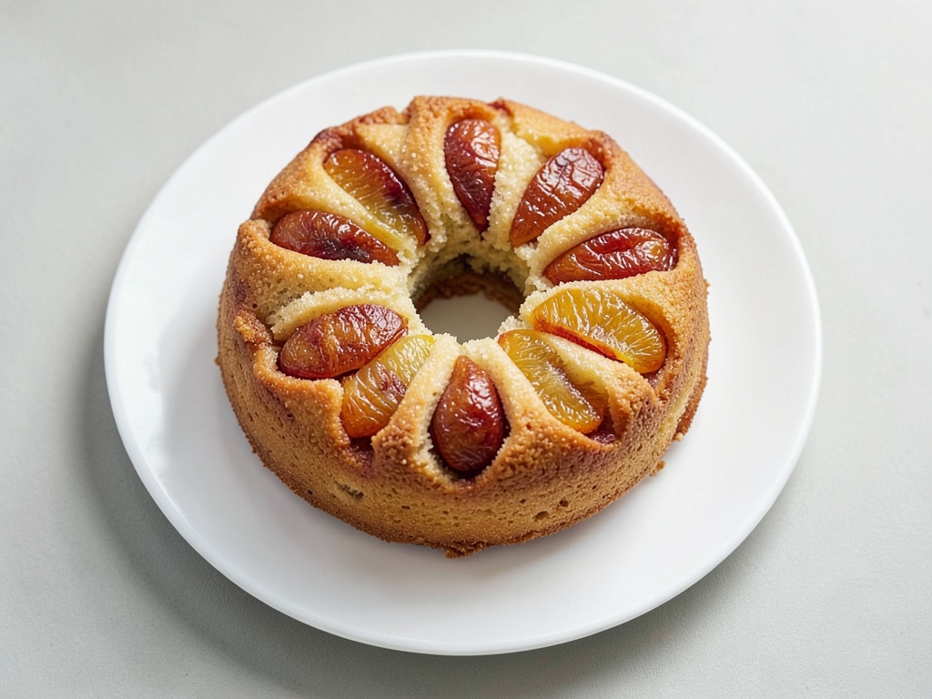 Saftiger Pflaumen-Kuchen aus der Gugelhupfform