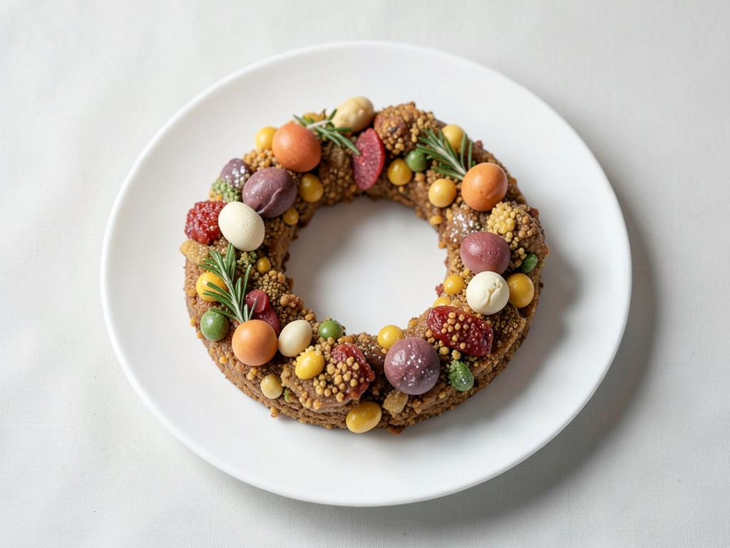 Corona di Pasqua ai Pistacchi
