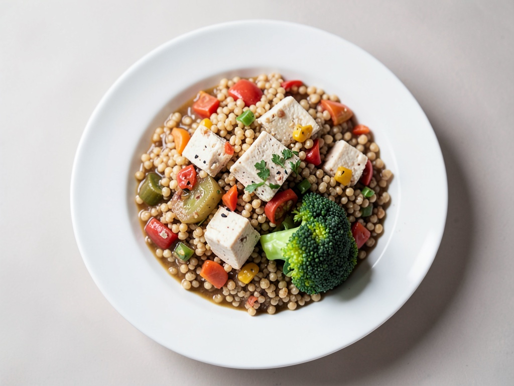 Power Bowl con Bulgur e Tofu