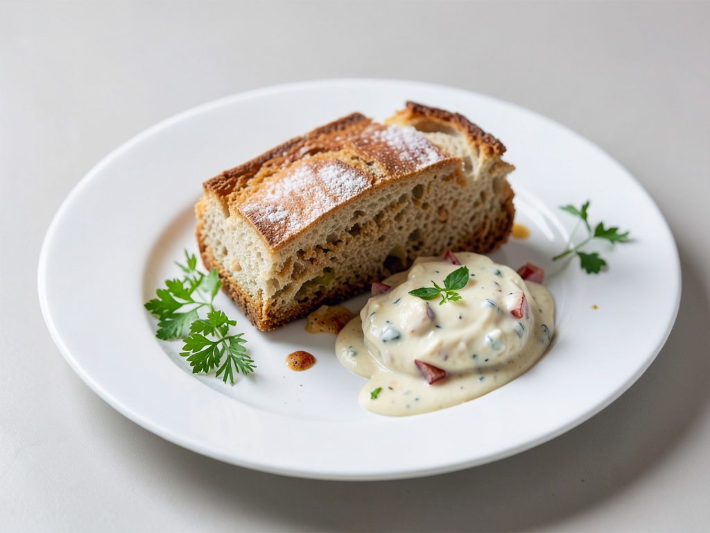 Pane strappabile con dip di birra e formaggio