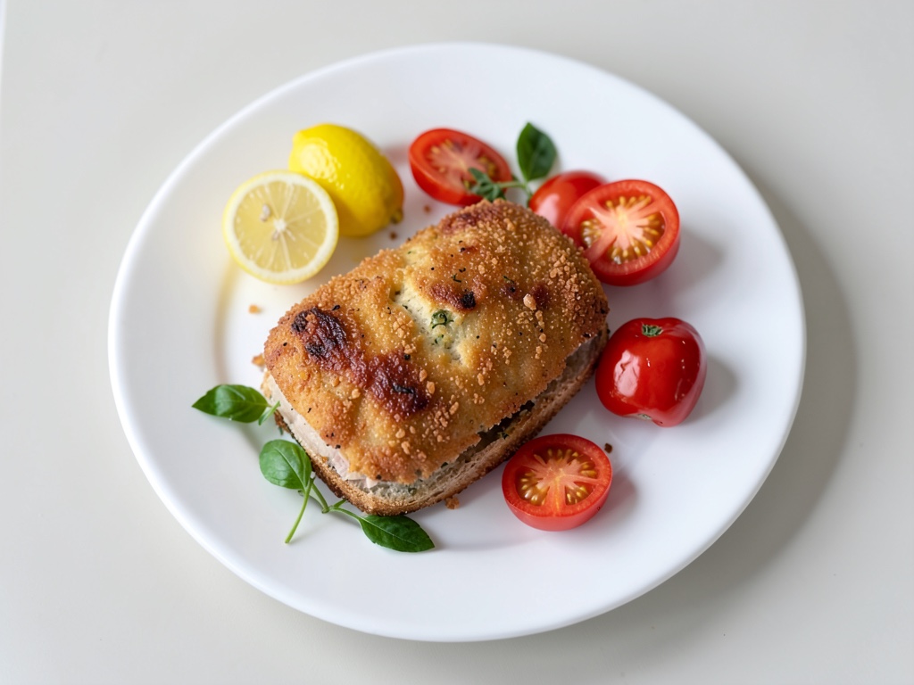 Striscioline di tacchino croccanti nel pane piadina