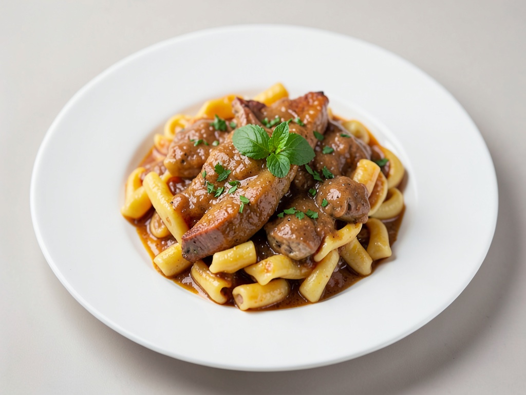 One-Pot-Putenpfanne mit Penne