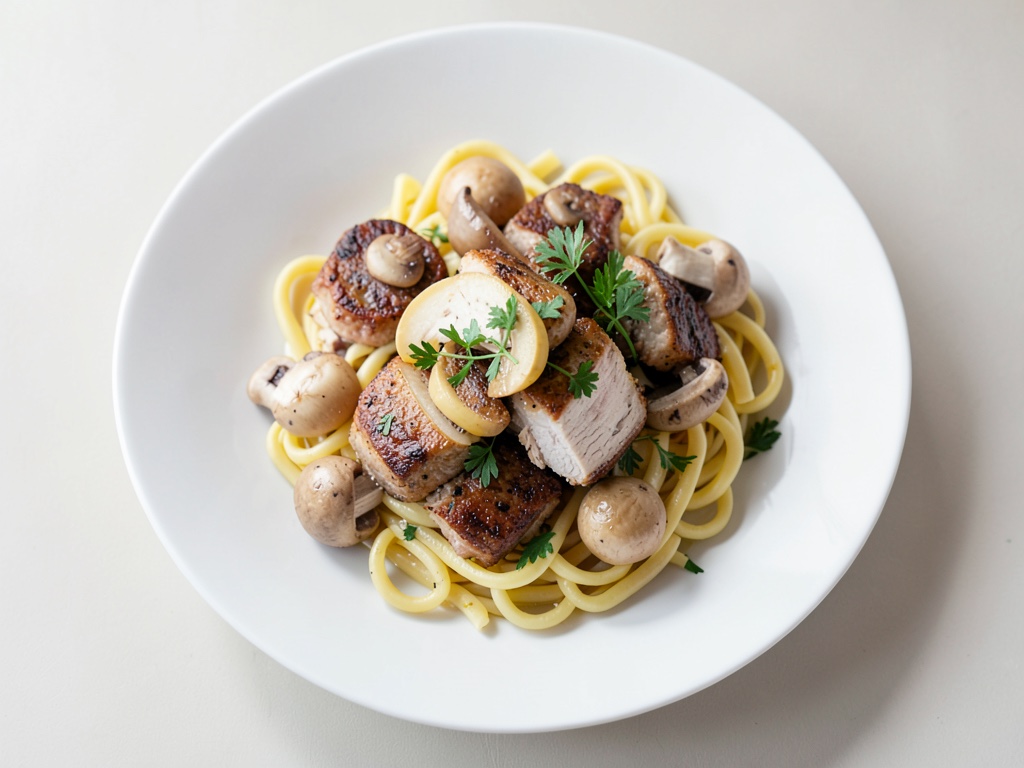 Straccetti di tacchino con spätzle