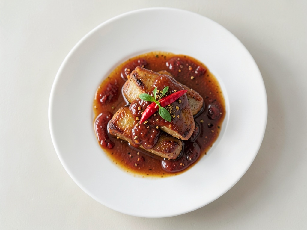 Escalopes de dinde en marinade miel-chili