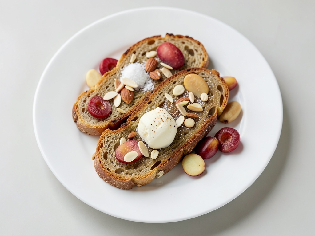 Stollen alla quark con albicocche e mandorle