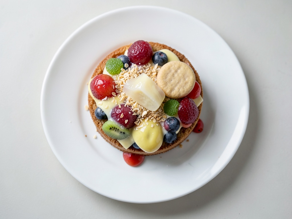 Fruchtige Quark-Torte mit Guss