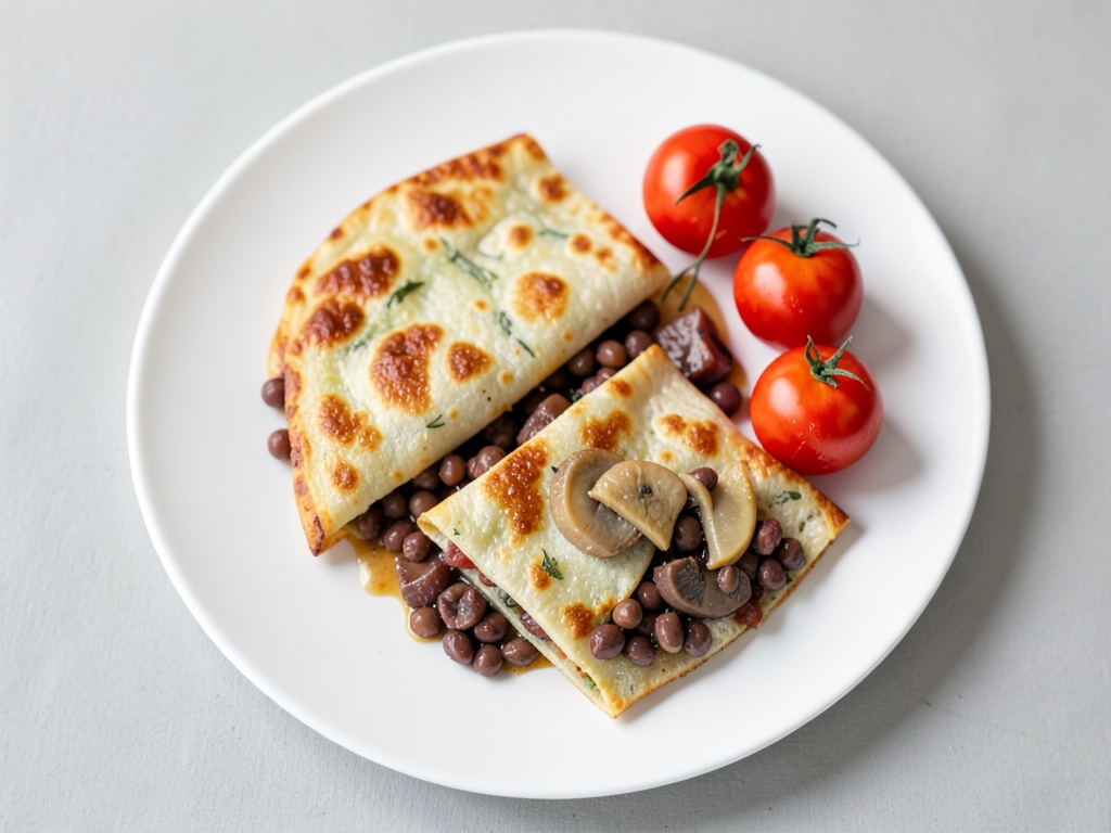 Wraps croustillants au thon et aux haricots