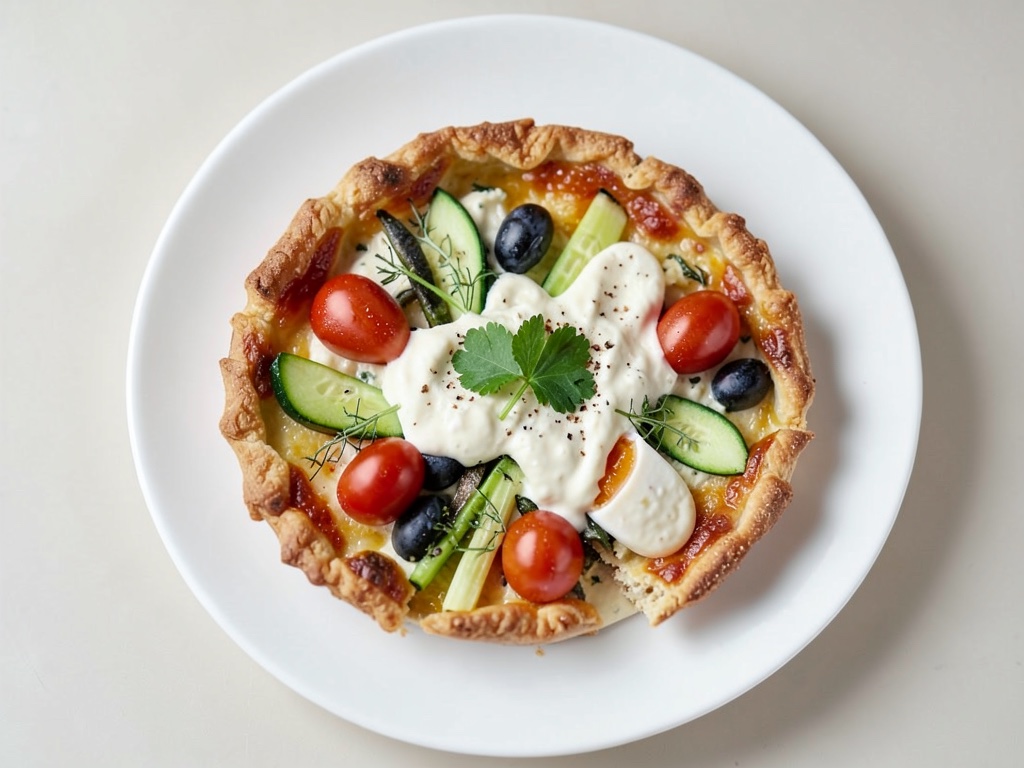 Torta di verdure primaverili