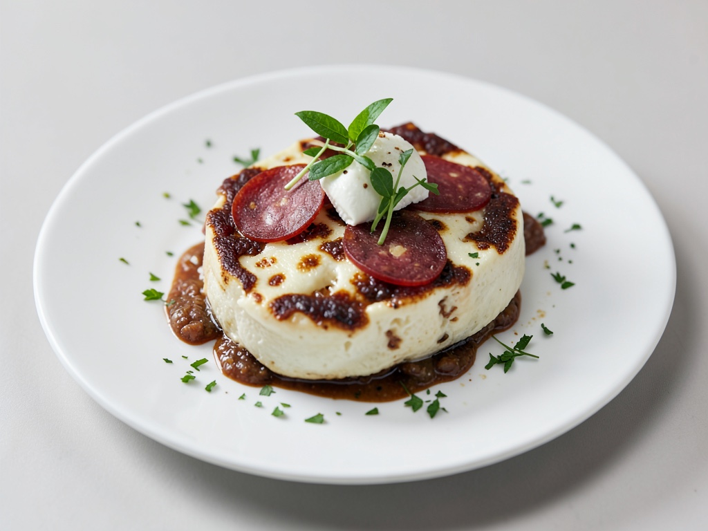 Raclette con salame al finocchio e mozzarella di bufala