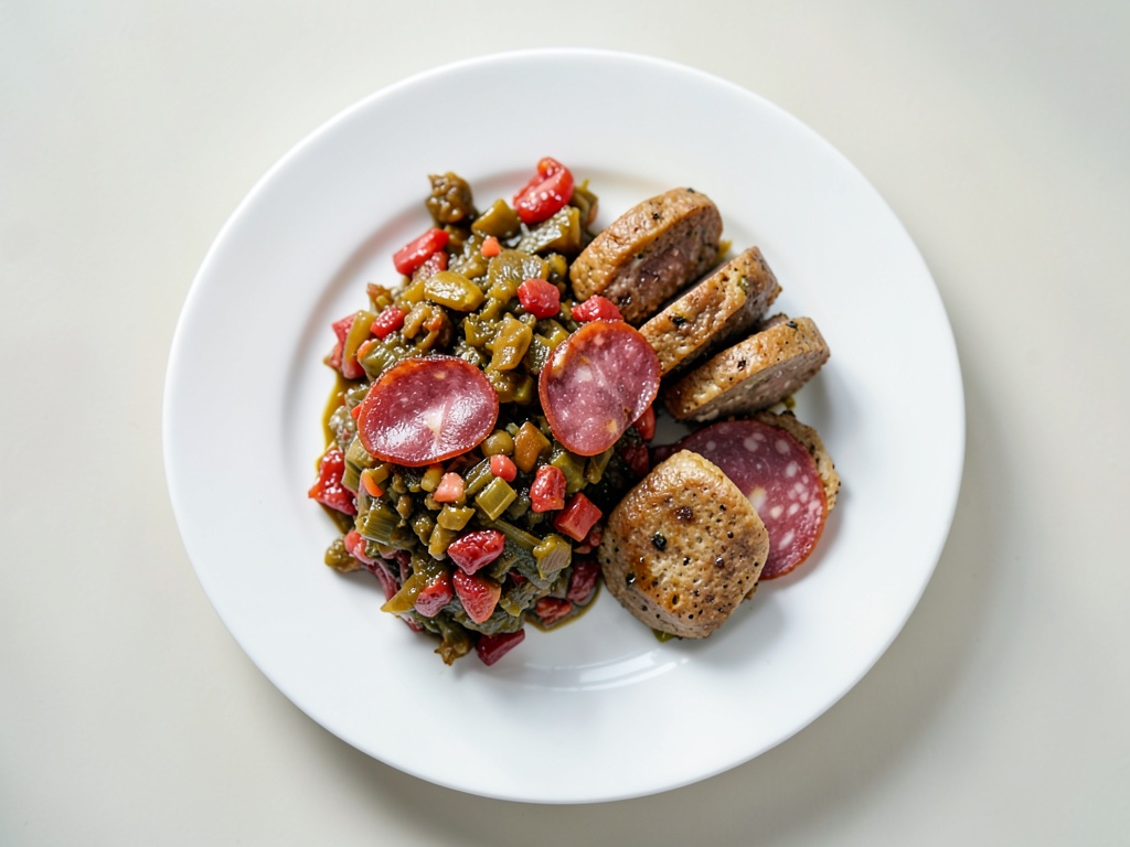 Gnocchi al formaggio cremoso con crauti e pancetta