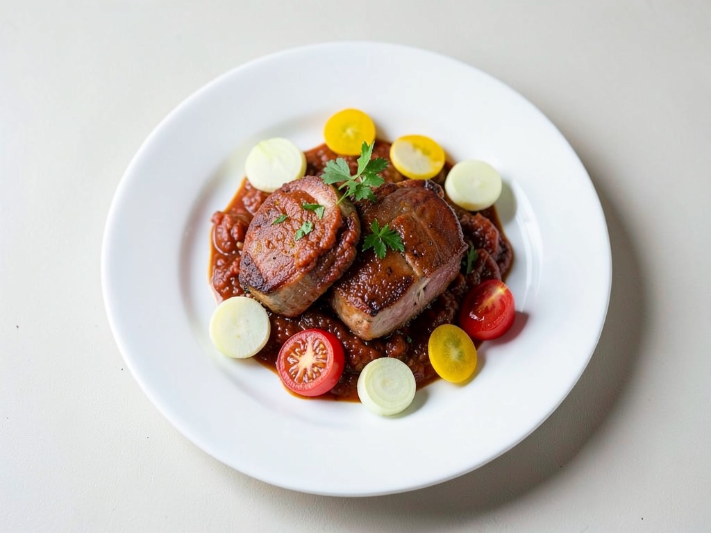 Riso e carne balcanico