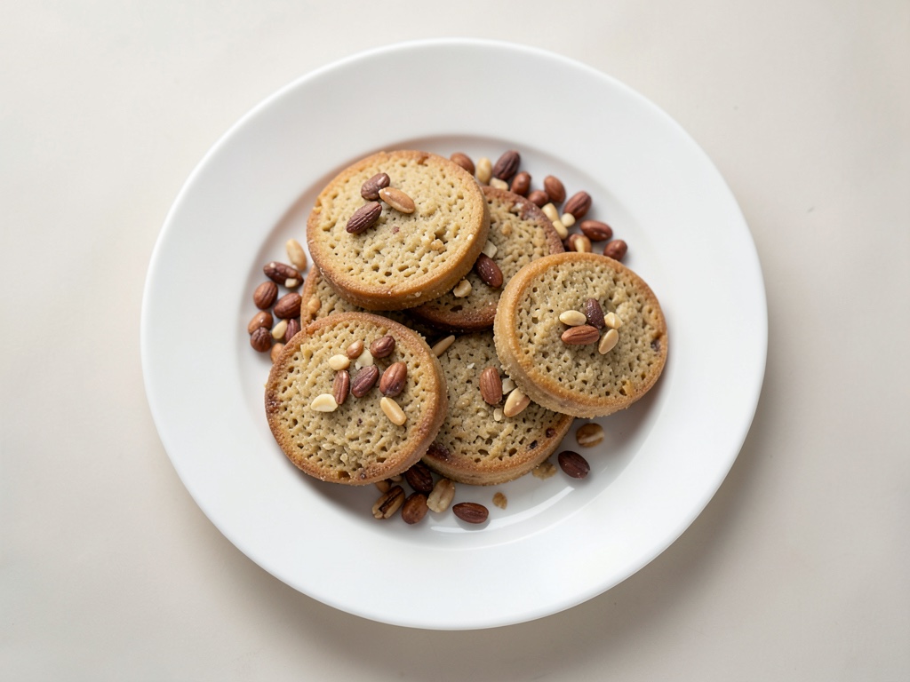 Gofres de arroz con semillas de calabaza