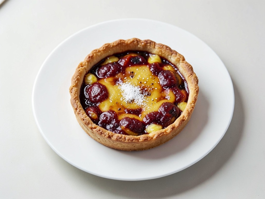 Knusprige Rhabarber-Tarte