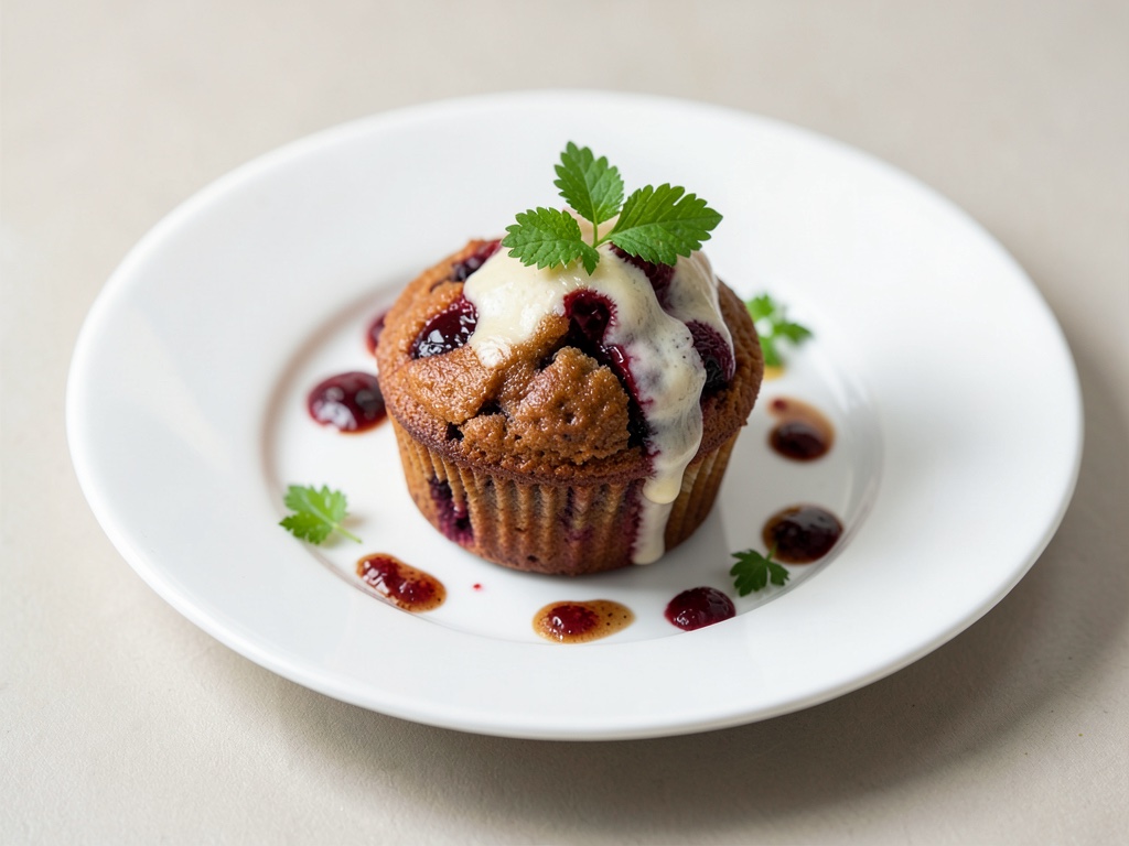 Rhabarber-Vanille-Muffins