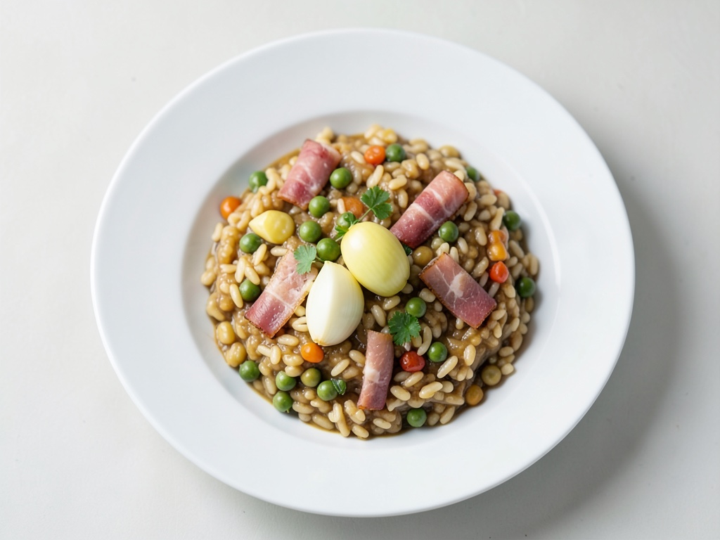 Risi e Bisi – Risotto mit Erbsen und Schinken