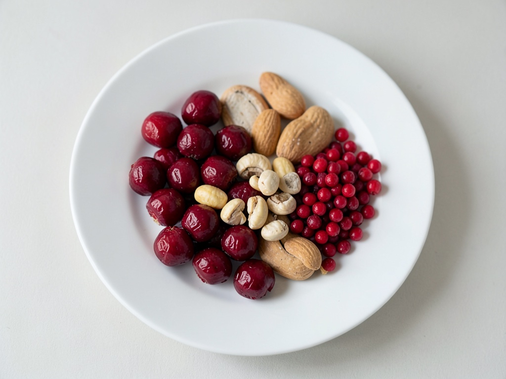 Pasas y almendras