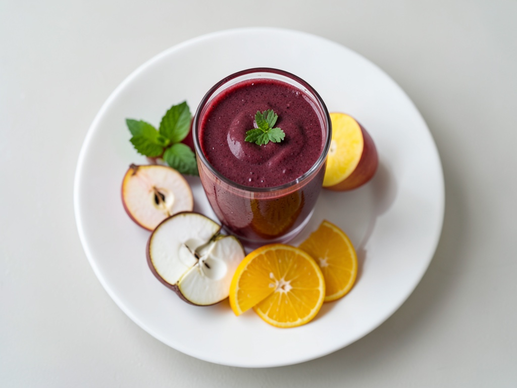 Rote-Bete-Kokos-Smoothie