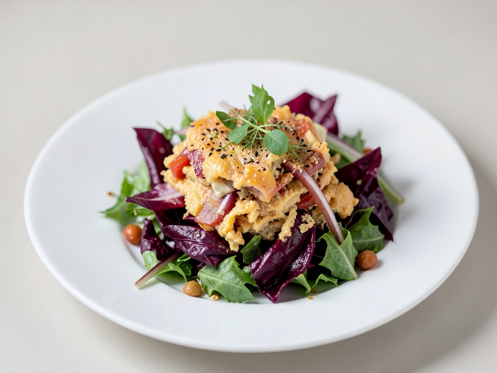 Insalata Caesar rossa con Radicchio