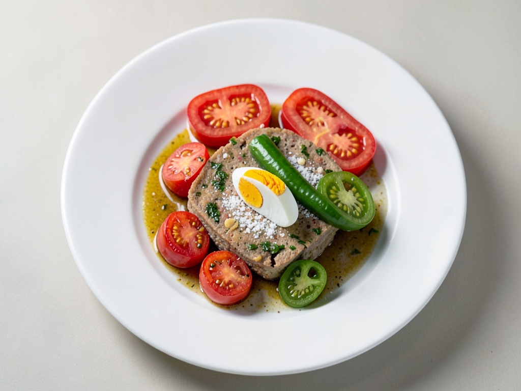 Huevos revueltos con pimiento y tomate