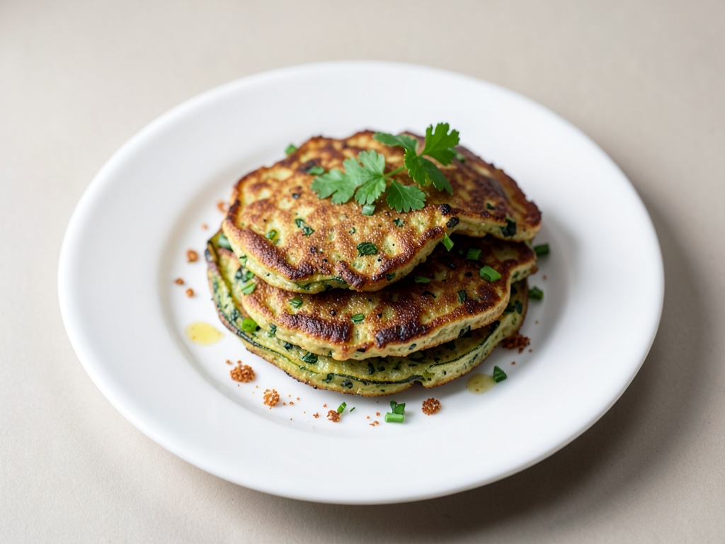 Knusprige russische Zucchini-Puffer