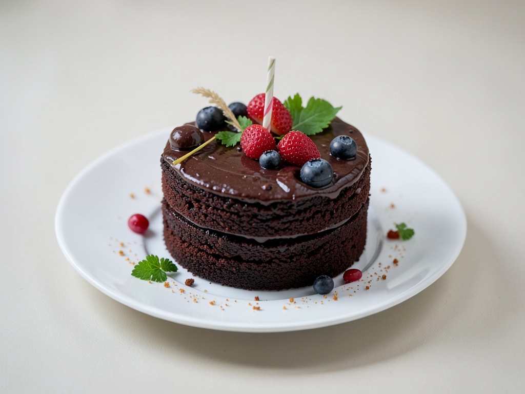 Saftiger Schokokuchen zum Geburtstag