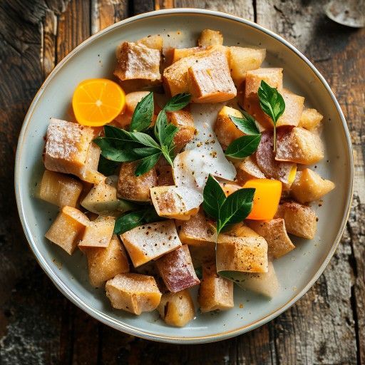 Trota alla Muhlner con patate lessate