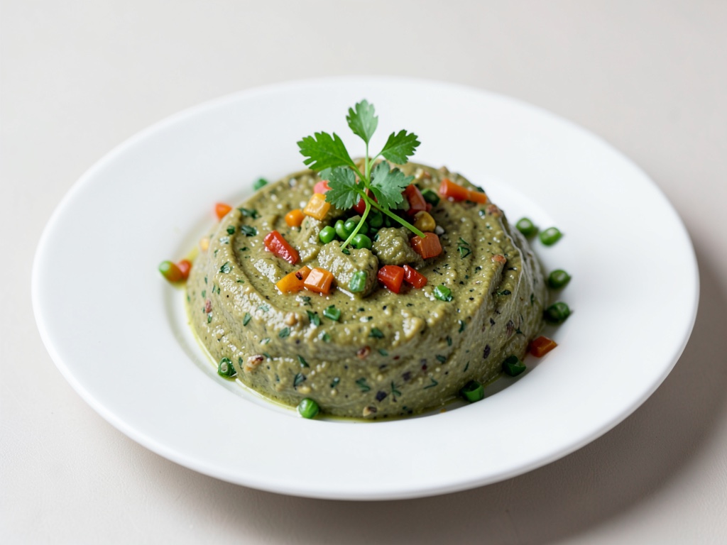 Dip di peperoni verdi alla griglia