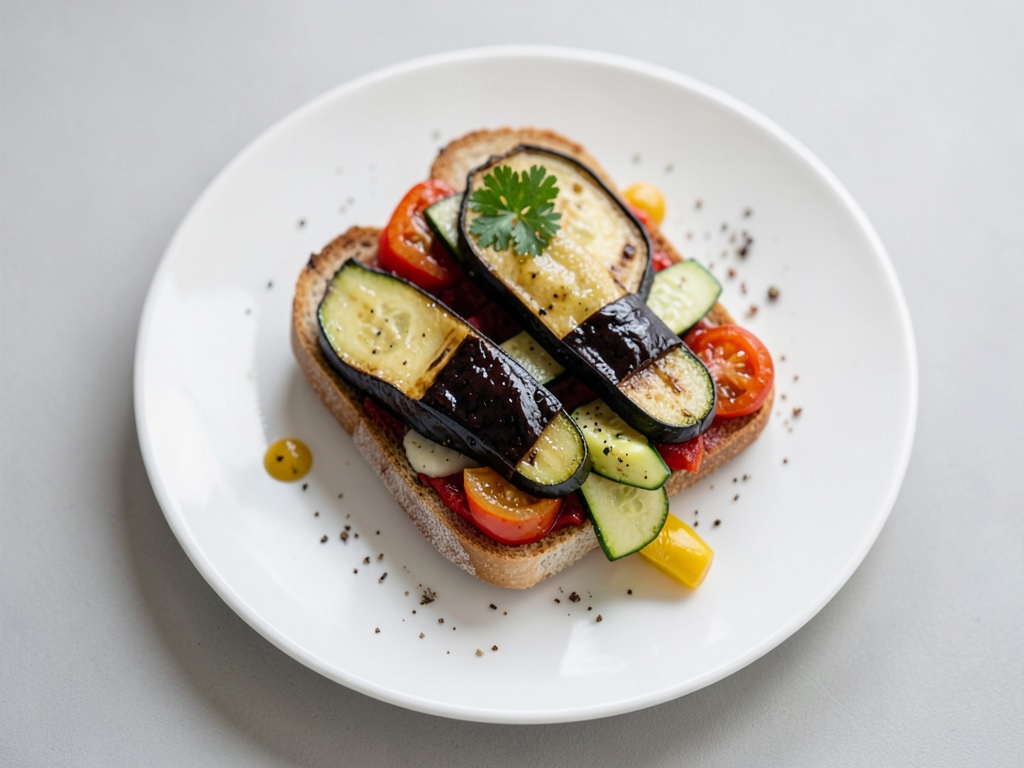 Sandwich con verdure alla griglia