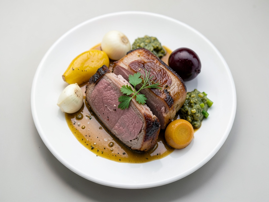 Classico Sauerbraten con patate